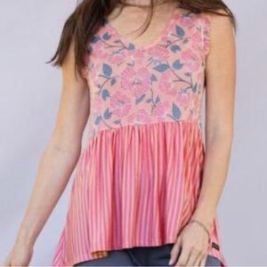 Matilda Jane Off She Goes Ladies Sleeveless Top